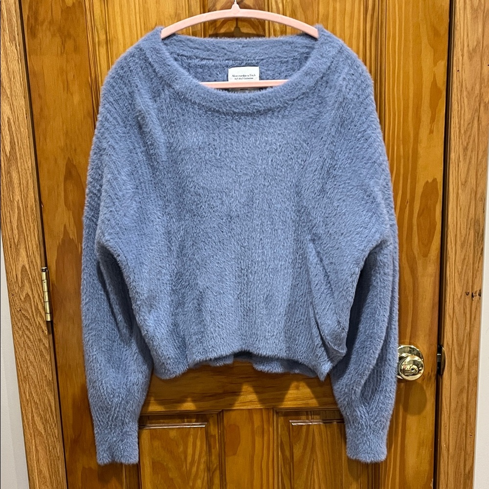Abercrombie & Fitch Cozy Blue Sweater